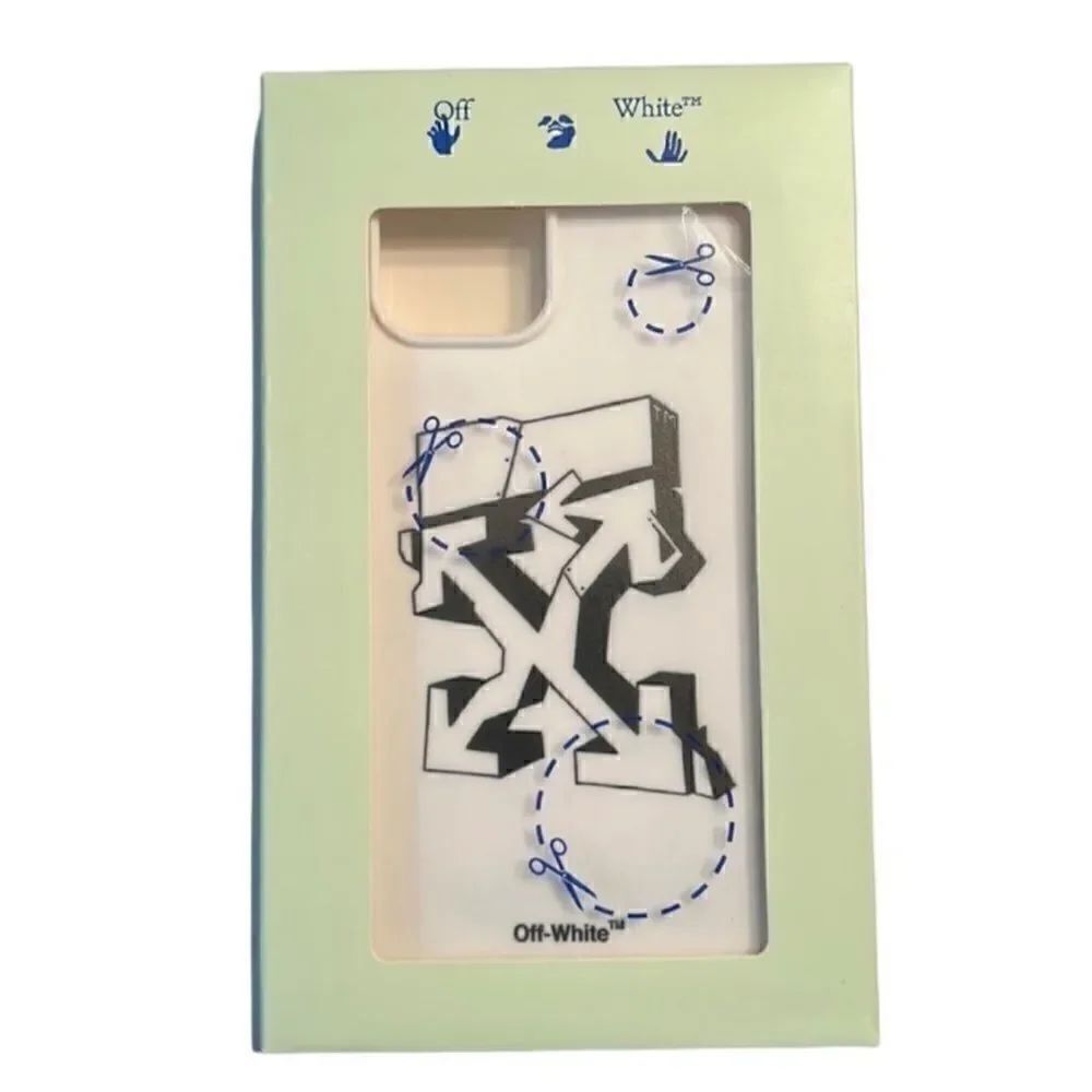Authentic Unisex Off White 12/12Pro Phone
White Case.
